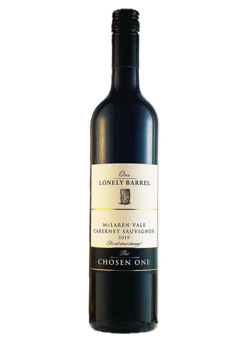 The Chosen One 2019 Cabernet Sauvignon McLaren Vale Mix & Match - Non members price $36 btl - Club members price $32.40 btl
