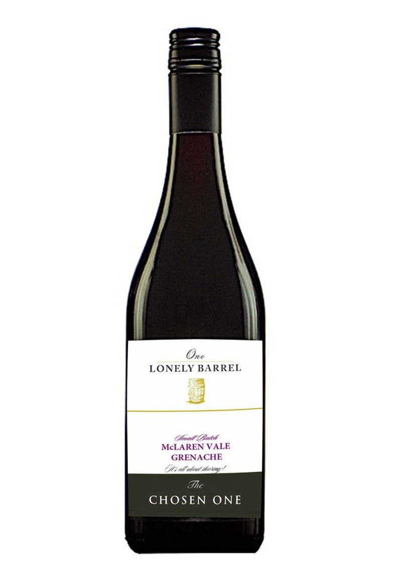 The Chosen One - McLaren Vale 2022 Small Batch Grenache Case - Non members price $432- Club members price $388.80 ($32.40 btl)