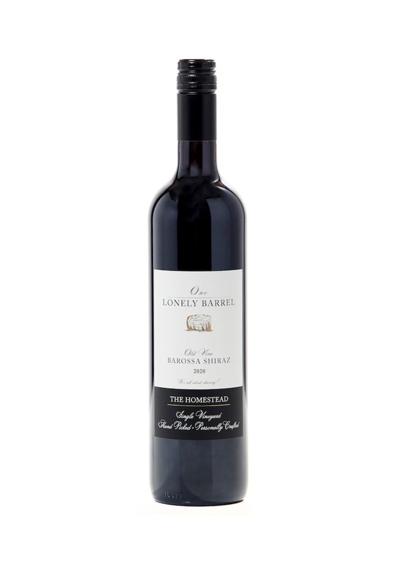 The Homestead - Old Vine Barossa Shiraz 2020 - Mix & Match - Non members price $42 btl - Club members price $37.80 btl